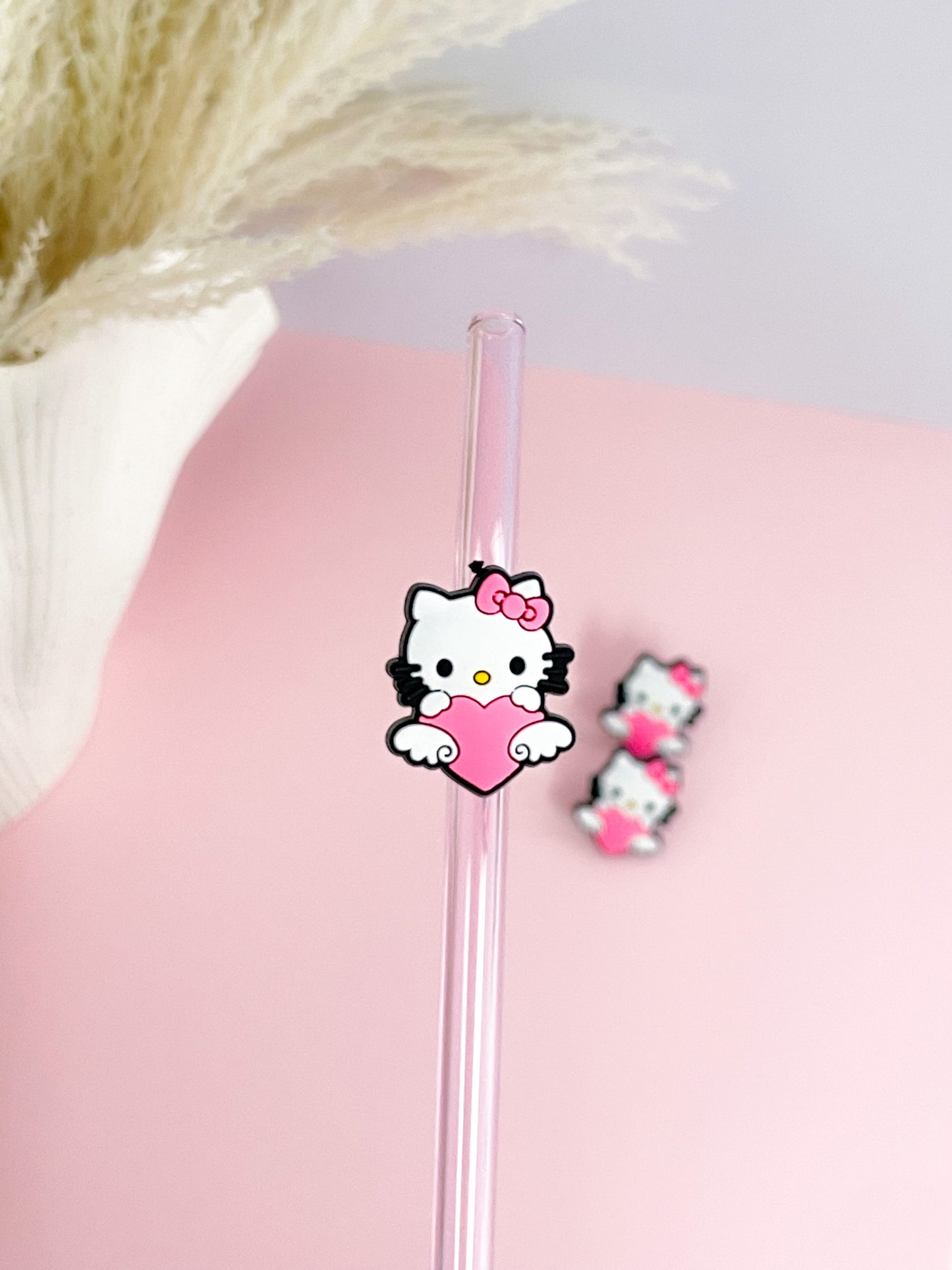 Kitty and Friends Straw Charms