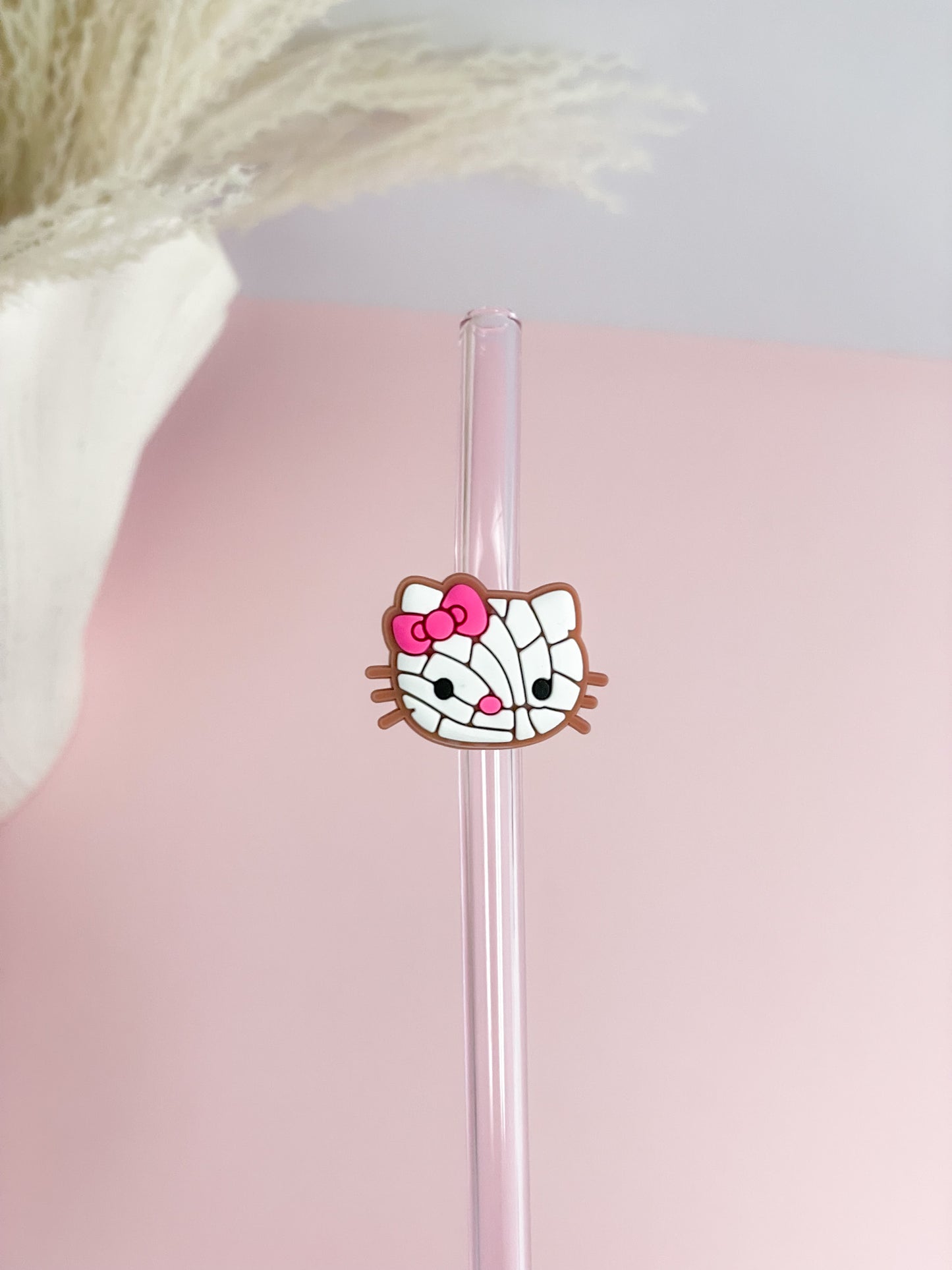 Kitty and Friends Straw Charms